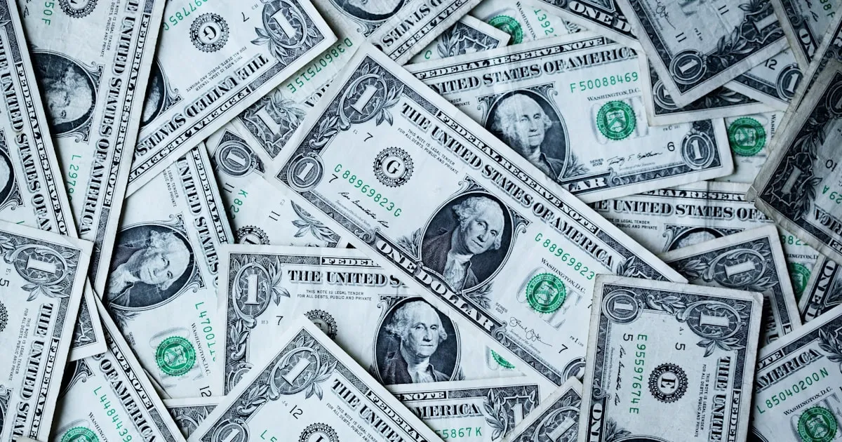 Stacks of coins representing ESOP stock option value growth