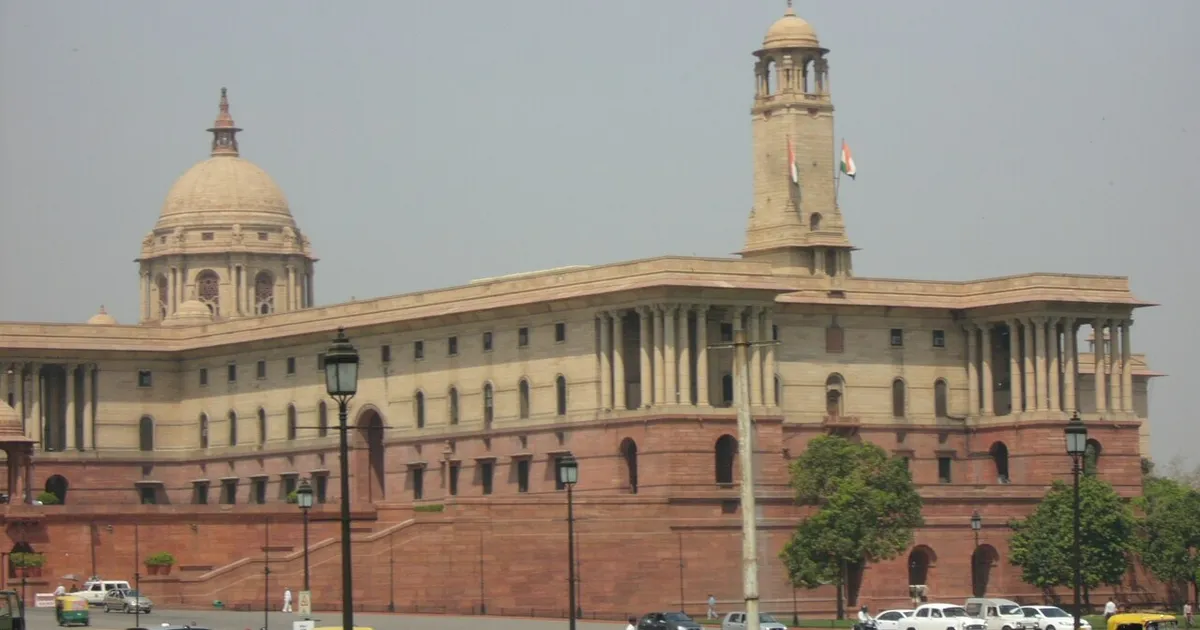 Parliament House, New Delhi, source of India's GCC compliance framework